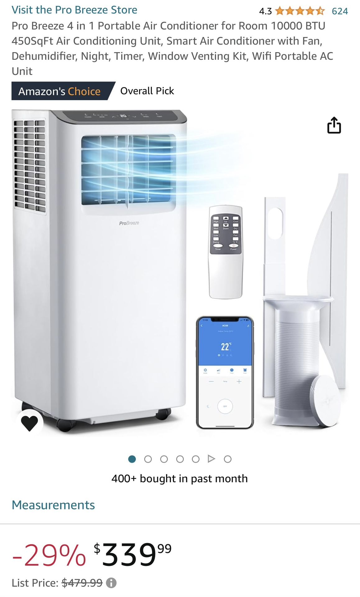 Pro Breeze Ac Unit