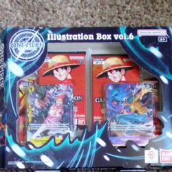 Sealed ONE PIECE Bundle! Illustration Box Vol. 6 & Dragon Fruit Vol. 3. BOTH BRAND NEW/SEALED! Best Price You'll Find On Here! 