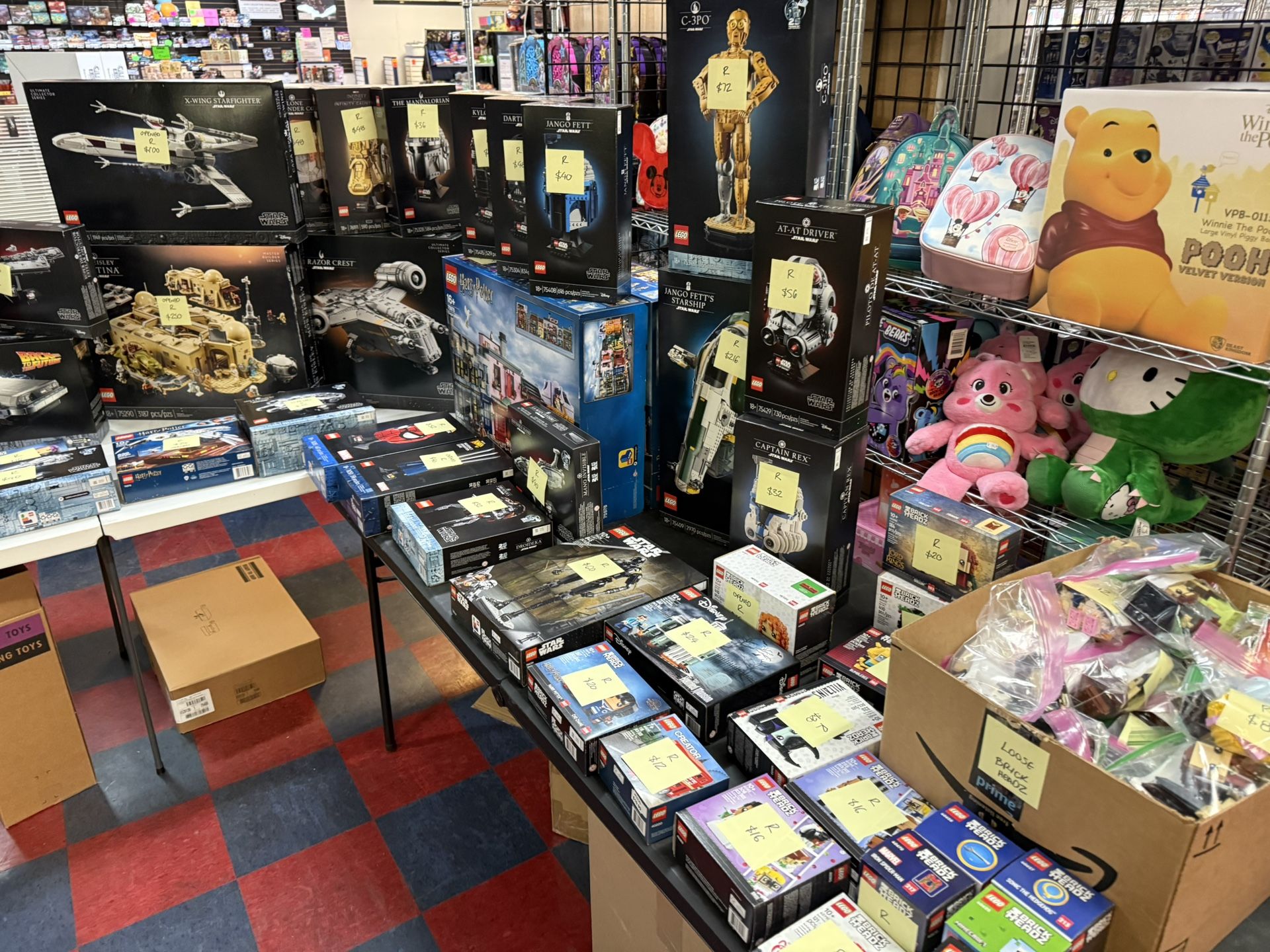 LEGO Sets Star Wars Harry Potter Brick Heads UCS Marvel Etc