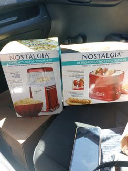 Brand New Hot Dog Toaster And Popcorn Machine 