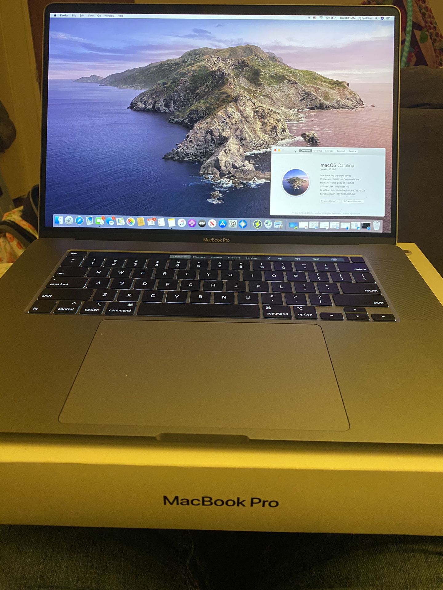 2019 MacBook Pro 16”