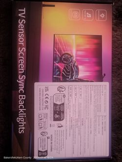 TV sensor screen sync backlight