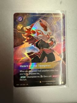 Riftbound Vendetta TCG Kennen Overnumbered Heart of the Tempest 197/166