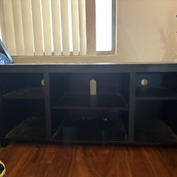 Black TV Stand