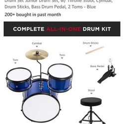 New Excellent  Kids  Drum  Set