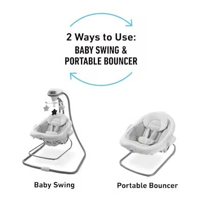 Graco baby 2 in 1 swing 