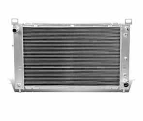 DNA Motoring Aluminum 28" OE Style Core Radiator Compatible with 99-12 Silverado/Suburban 1(contact info removed),RA-SILVERADO99-2
