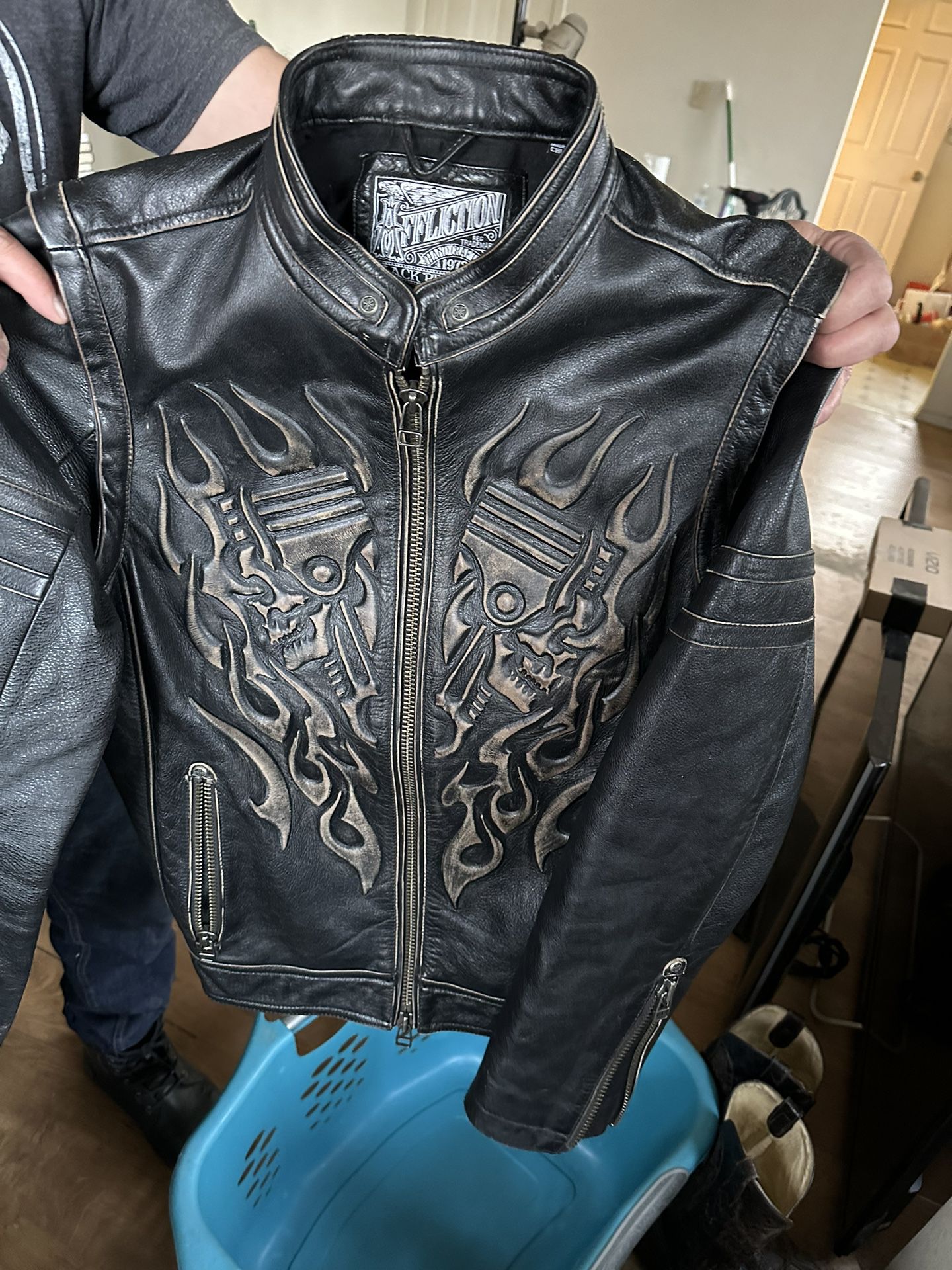 Limited Edition Affliction Leather Jacket