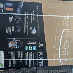 intex premium 20x48 With Brand New Extra Liner
