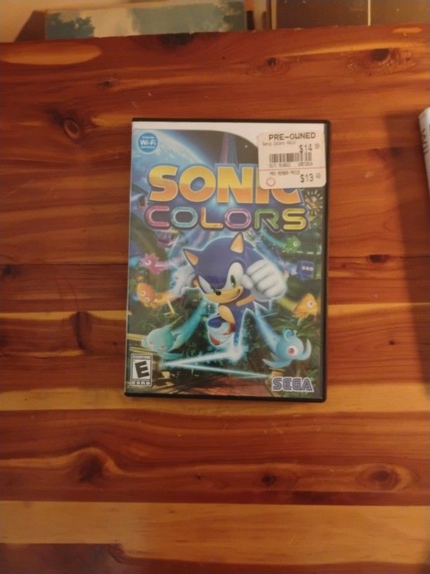 Sonic Colors Wii