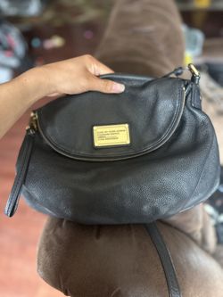 Marc by Marc Jacobs Black Pebbled Leather Crossbody