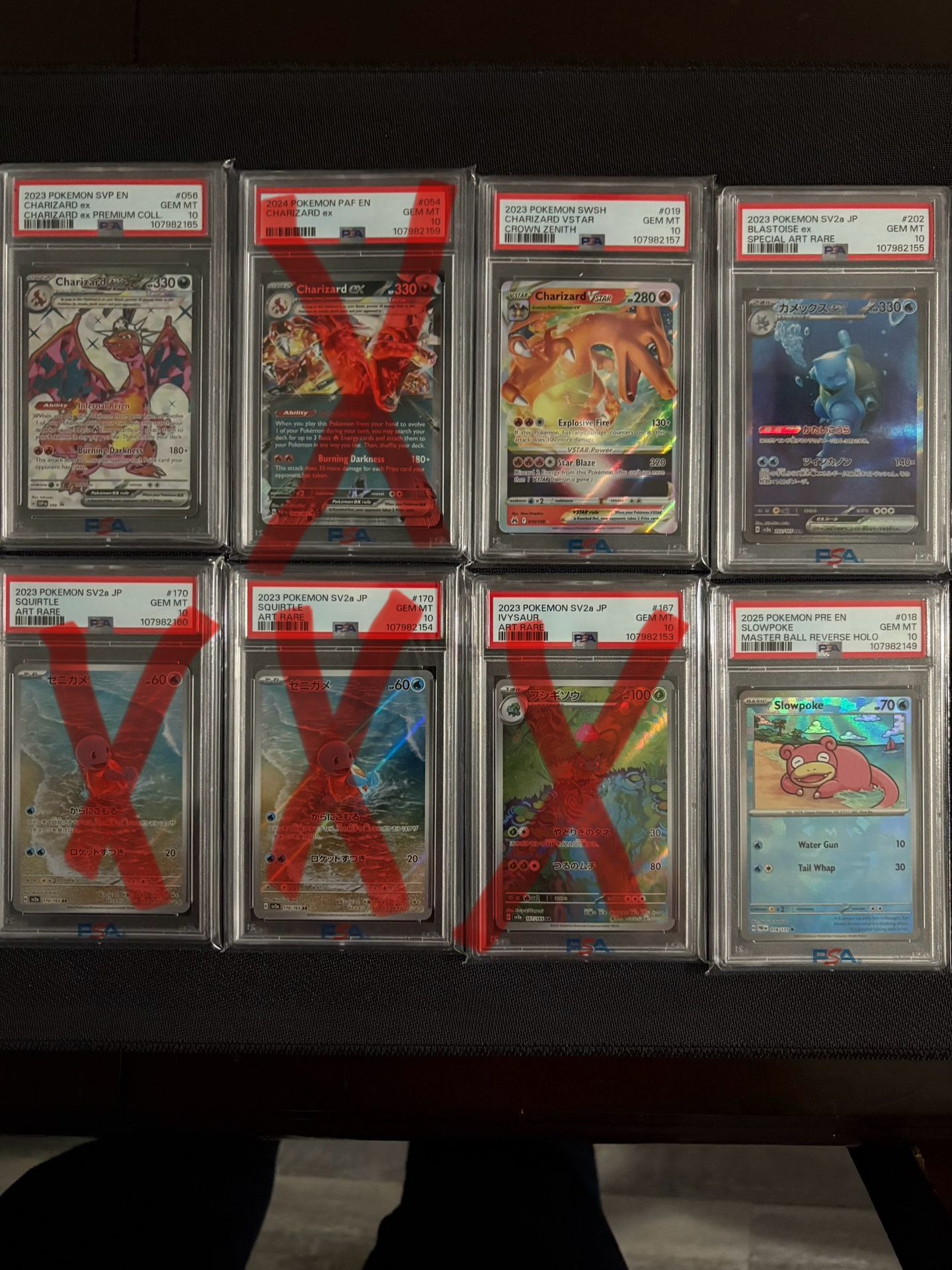 Pokemon Graded Slabs