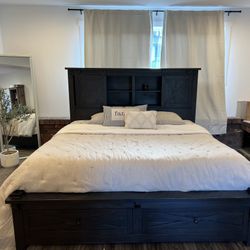 King Size bed Frame and Mattress 