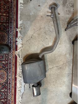 Set of two (2) WRX 2022 exhaust pipes OEM Subaru: like new