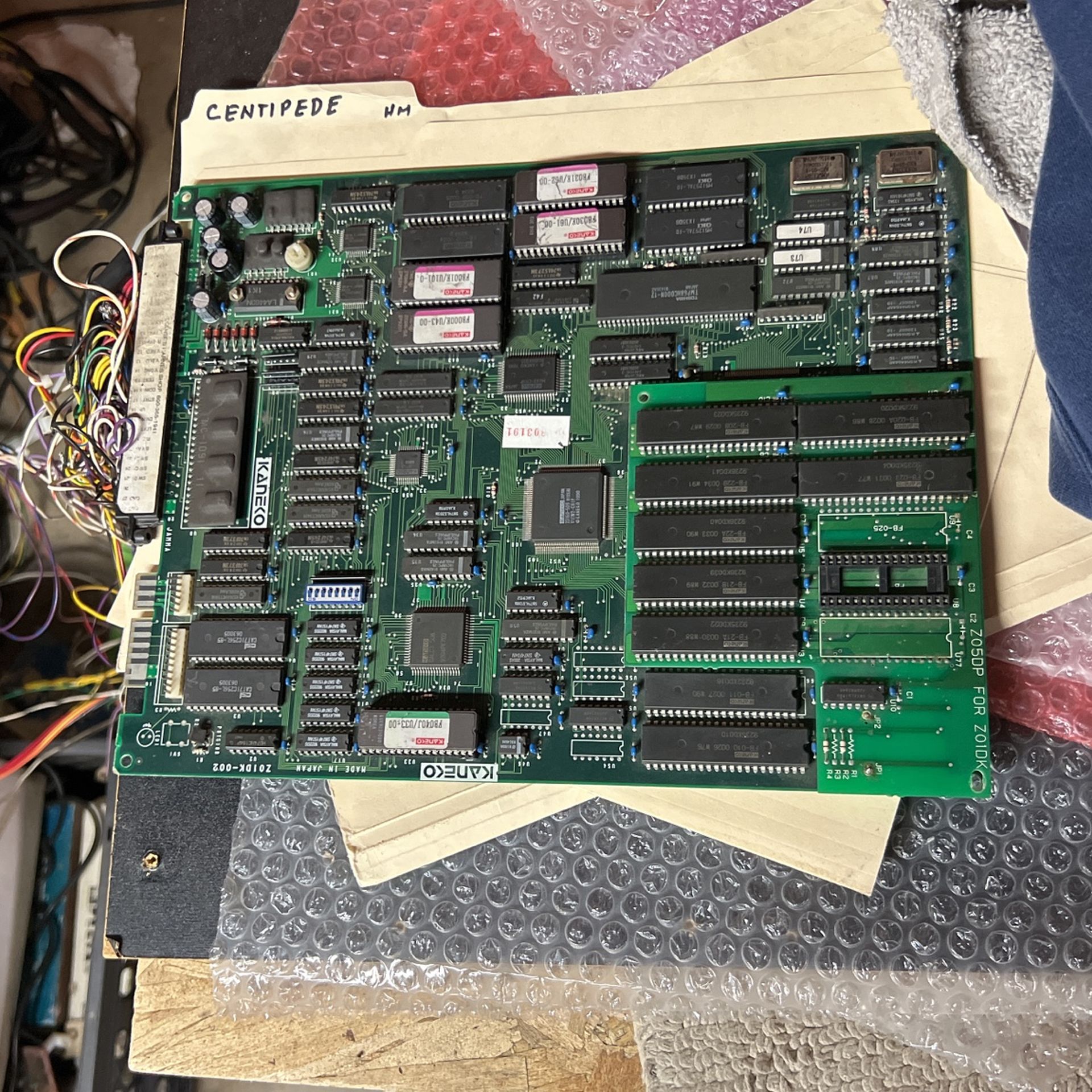 Not Working Shogun Warriors Kaneko Arcade Video Game Pcb Board
