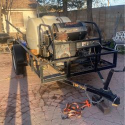 Aladin Pressure Washer With Trailer Trailer