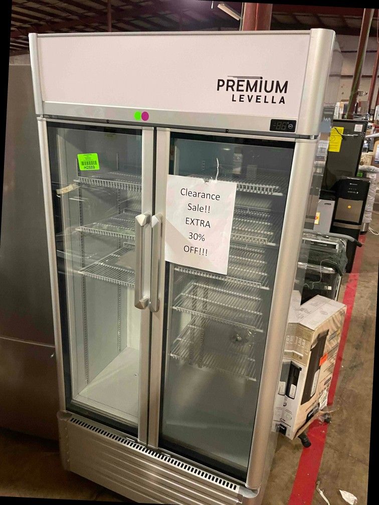 PREMIUM PRN165DX 16.0 cu. ft. Commercial Upright Display Refrigerator