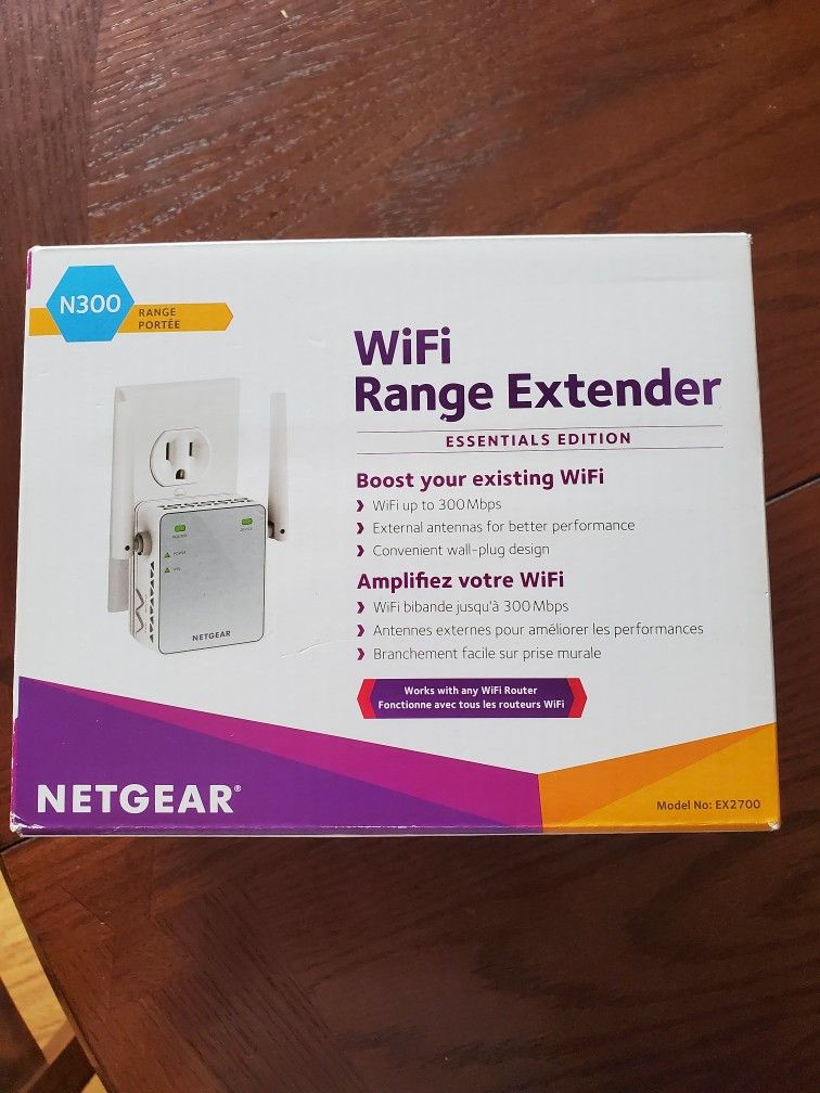NETGEAR Wi-Fi Range Extender EX2700