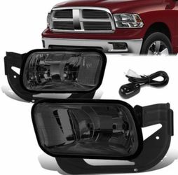 Dodge Ram Smoked Fog Lights for 2009 to 2012