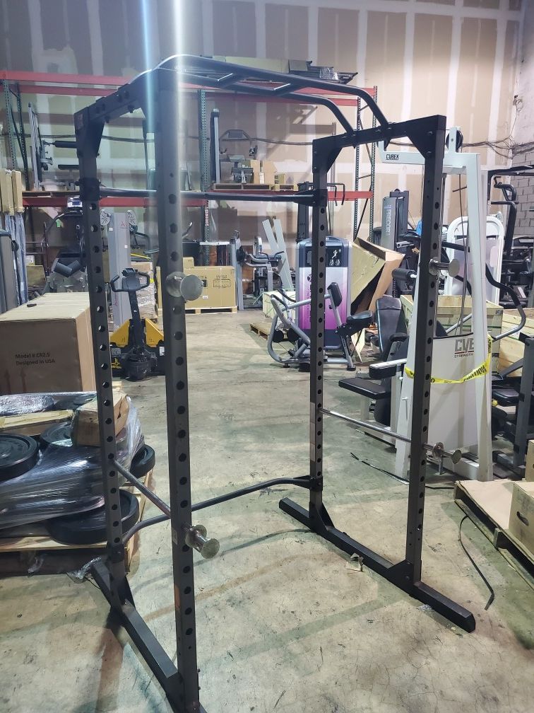 Power rack safety bar, j hook pull ups etc