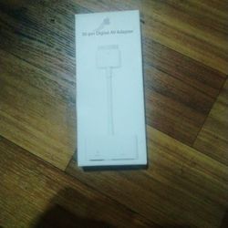 30 Pin Digital AV Adapter New $15