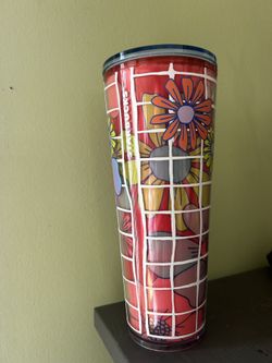Floral Starbucks Cup