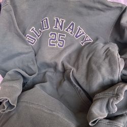 Old Navy sweatshirt, dark green