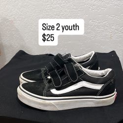 Size 2 Youth Vans 