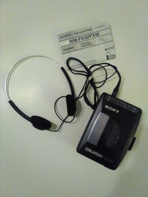 Sony Walkman Vintage Cassette Am/Fm