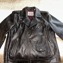 Man leather jacket