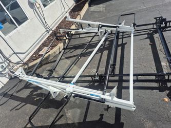 Rack with ladder