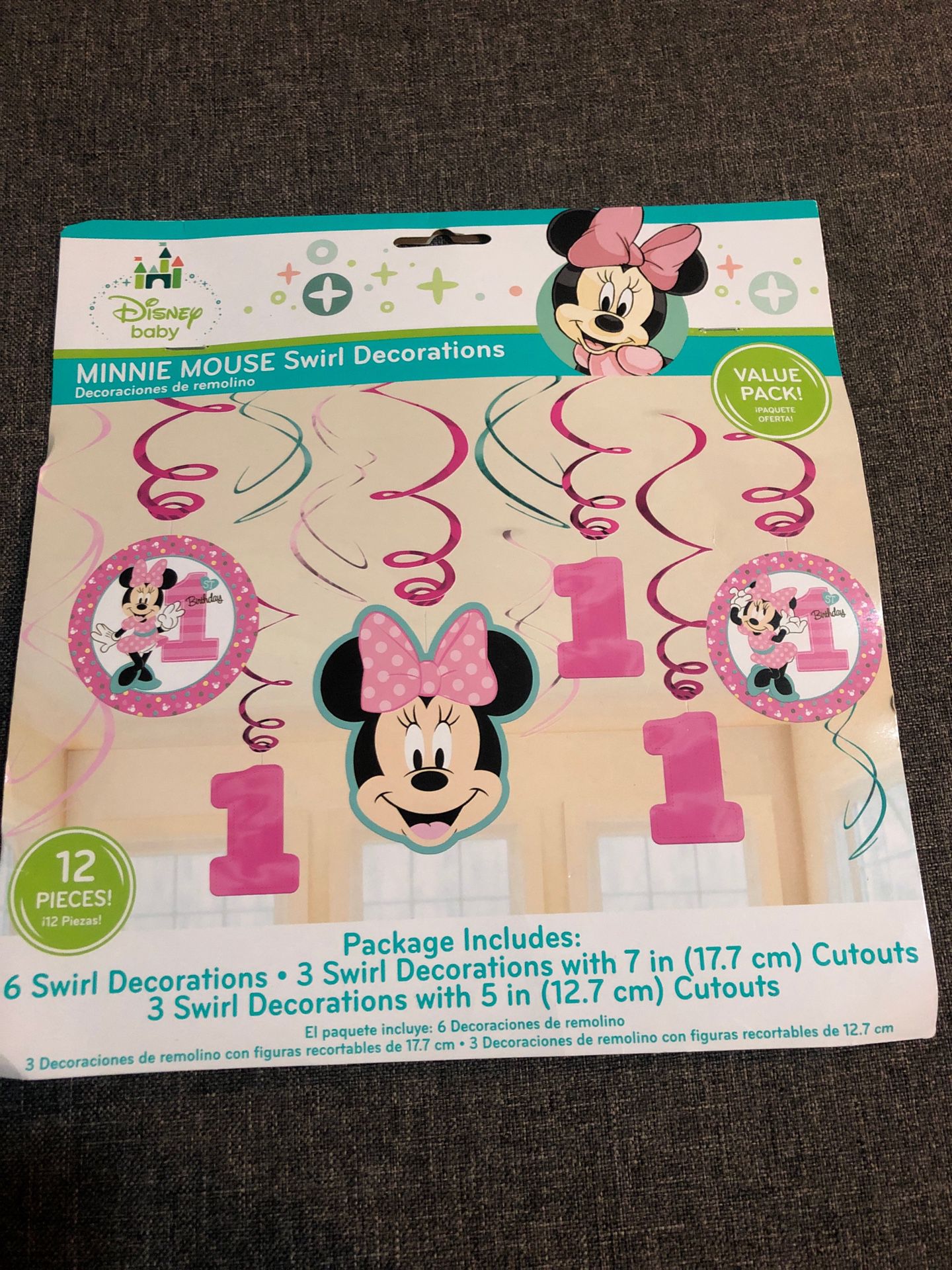 Minnie Mouse 1st Birthday Decorations
