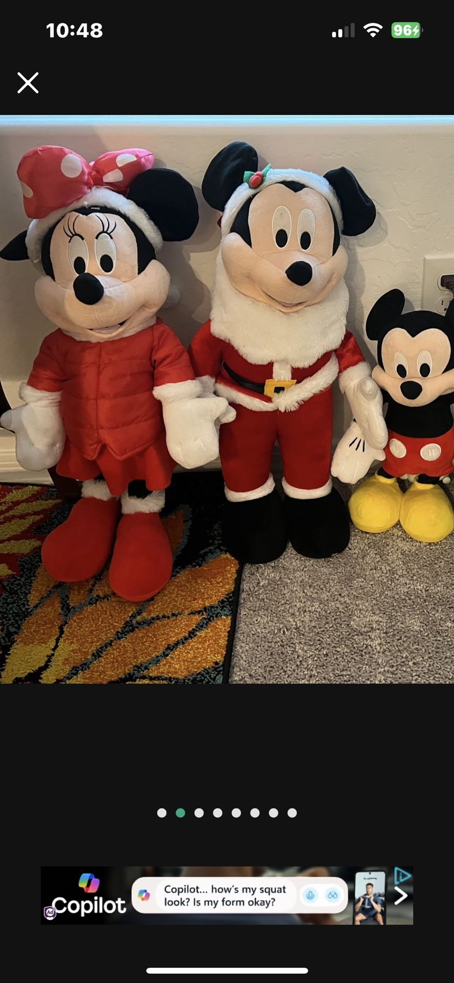 CHRISTMAS DECORATIONS MICKEY