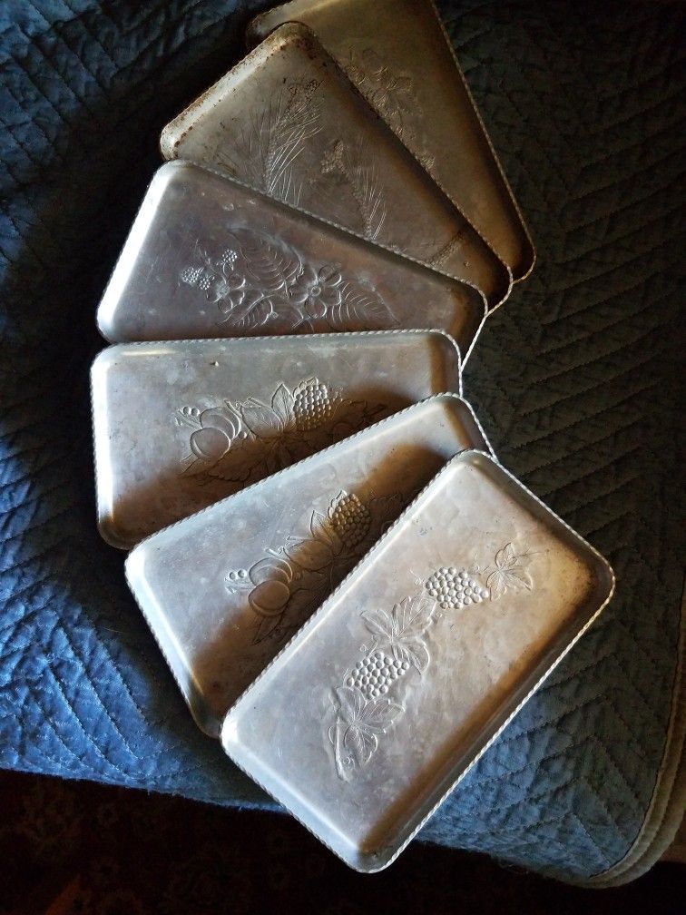 Aluminum Trays "Hand Forged Everlast Metal"