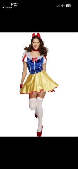 Snow White Halloween Costume Large NEW