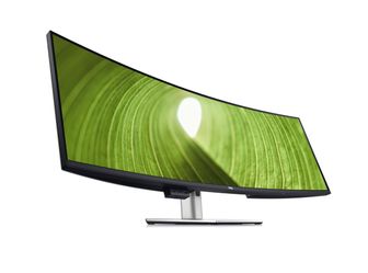 Dell UltraSharp U4924DW 49" Dual Quad HD (DQHD) Curved Screen Edge WLED LCD Monitor - 32:9,Black