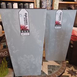 BLOWOUT SALE NOW $20 EACH.  Outdoor Square Planters Grey Plastic With Removable Insert 