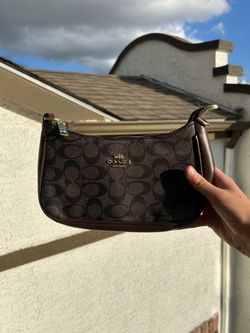 Coach Signature Canvas Small Shoulder Bag