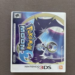 Pokémon Moon – Nintendo 3DS – Complete in Box  w/ Manual – Excellent Condition