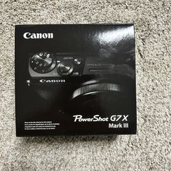 Canon PowerShot G7 X Mark III