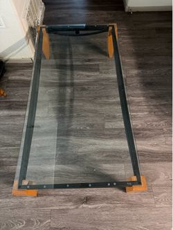 glass table