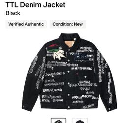 Stussy x Denim Tears x Our Legacy TTL Denim Jacket Black Large