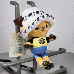 5" One Piece Chopper As Trafalgar Law Keychain Charm Plush