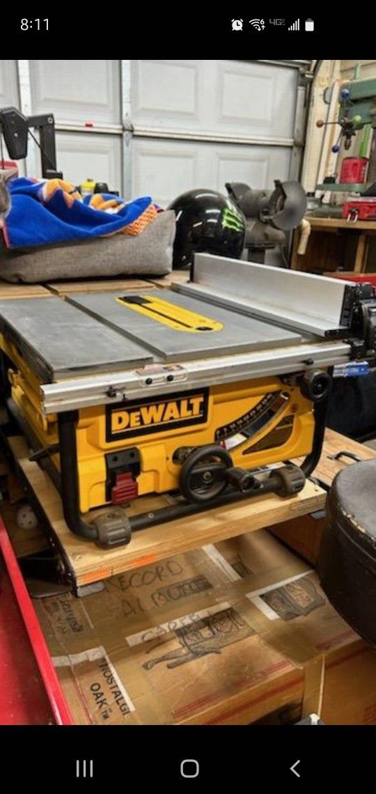 table saw dewalt