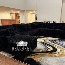 New Oversized Fluffy Sectional Couches