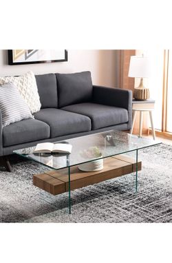 For Sale: SAFAVIEH Kayley Modern Glass Coffee Table