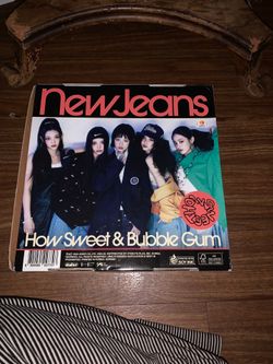 New Jeans how sweet & bubblegum album