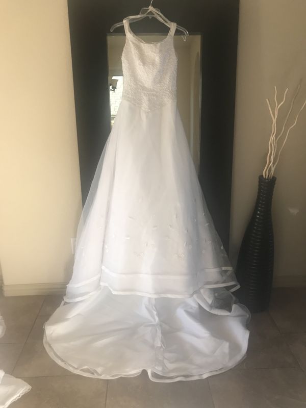 Beautiful David S Bridal Michaelangelo Size 4 Wedding Dress For