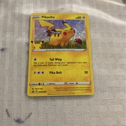 Pokémon Card pikachu 