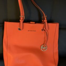 MK Orange Purse